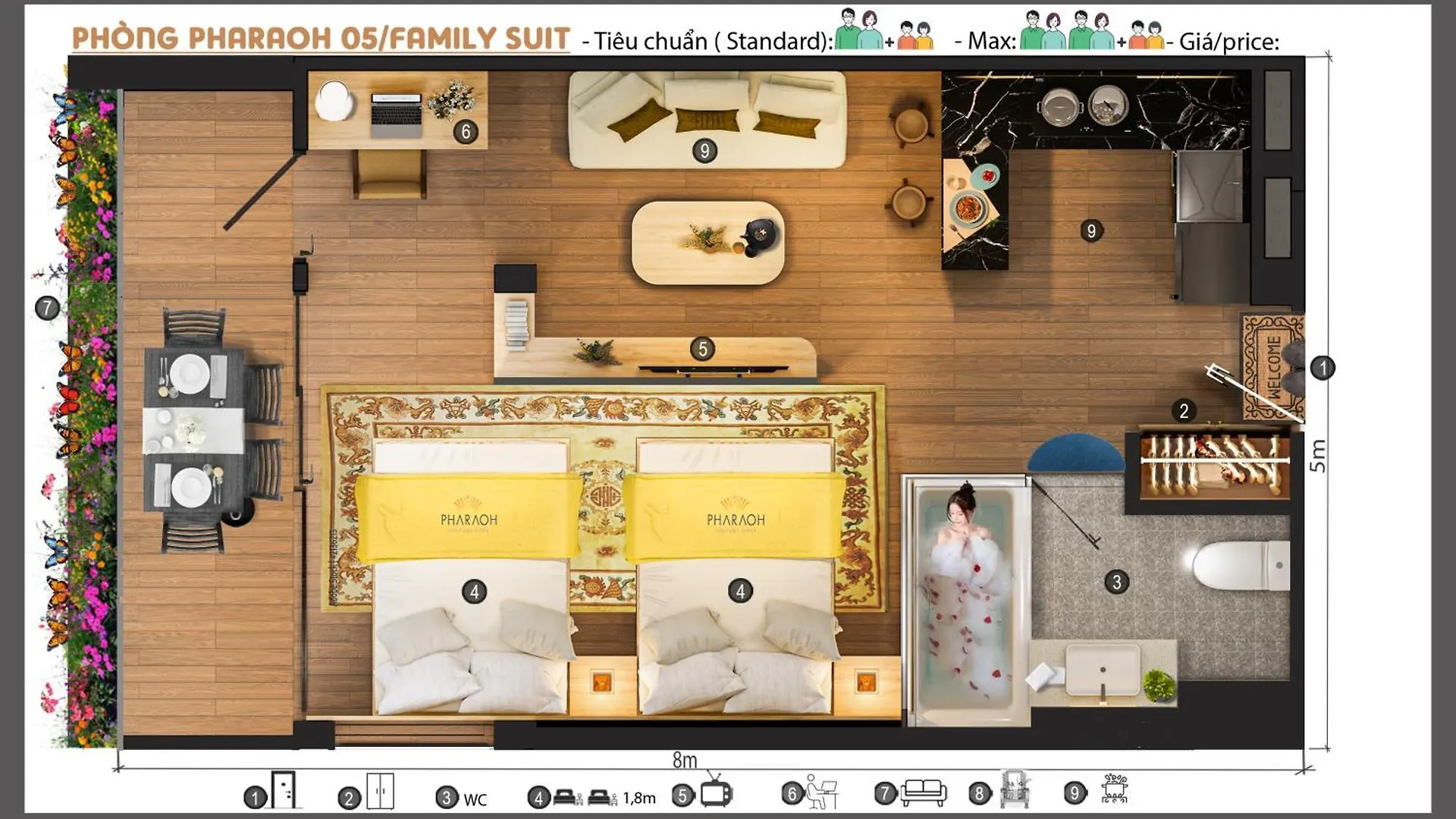 Pharaoh Boutique Hotel Danang